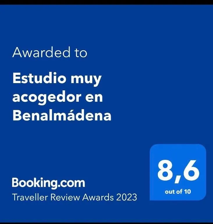 Estudio muy acogedor en Benalmádena Apartamento